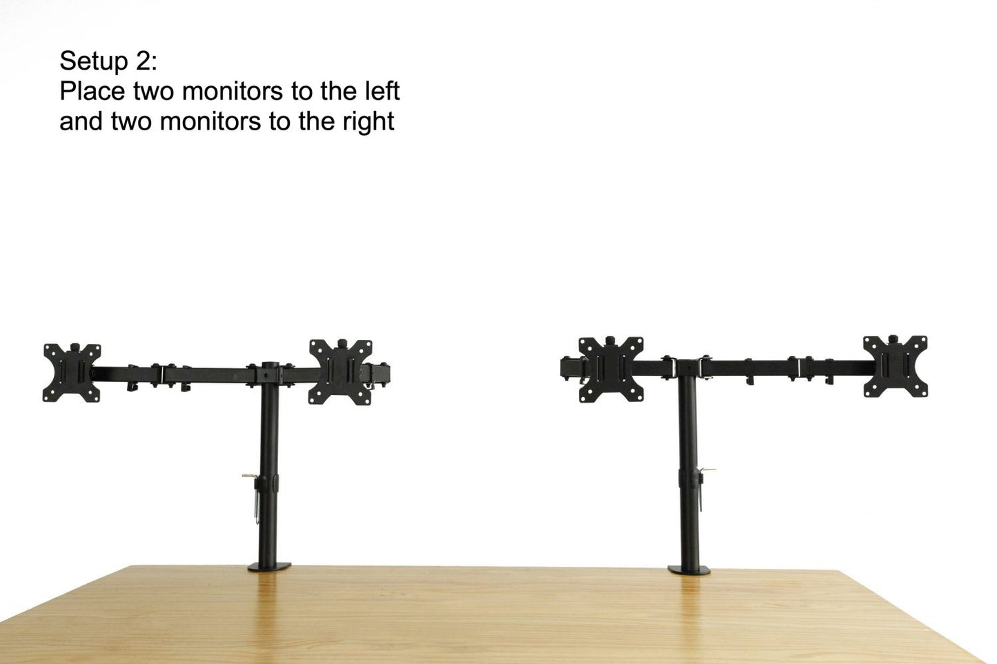 Quad Monitor Mount