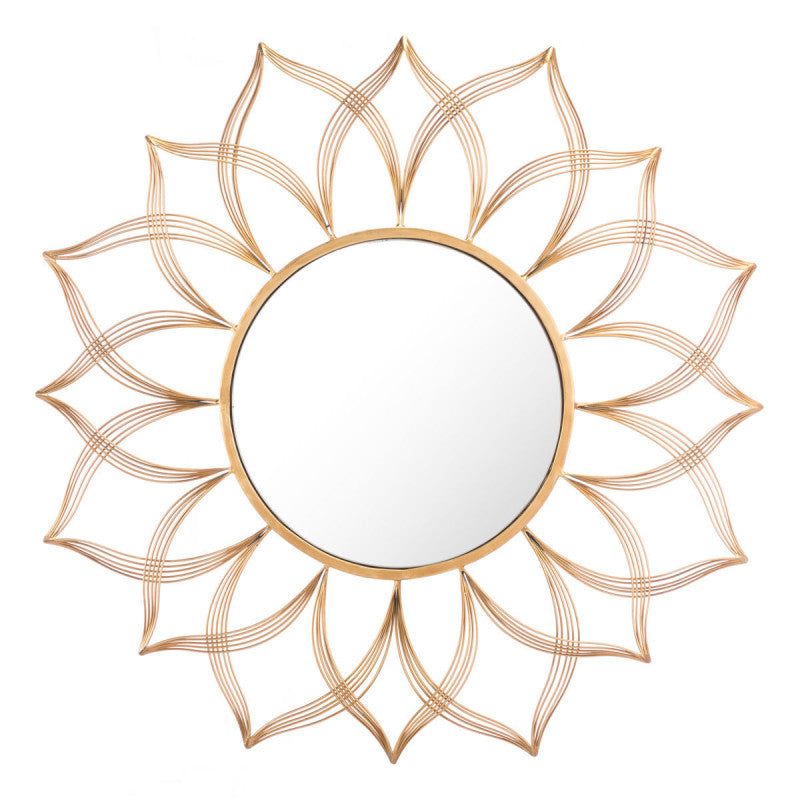 Golden Flower Mirror
