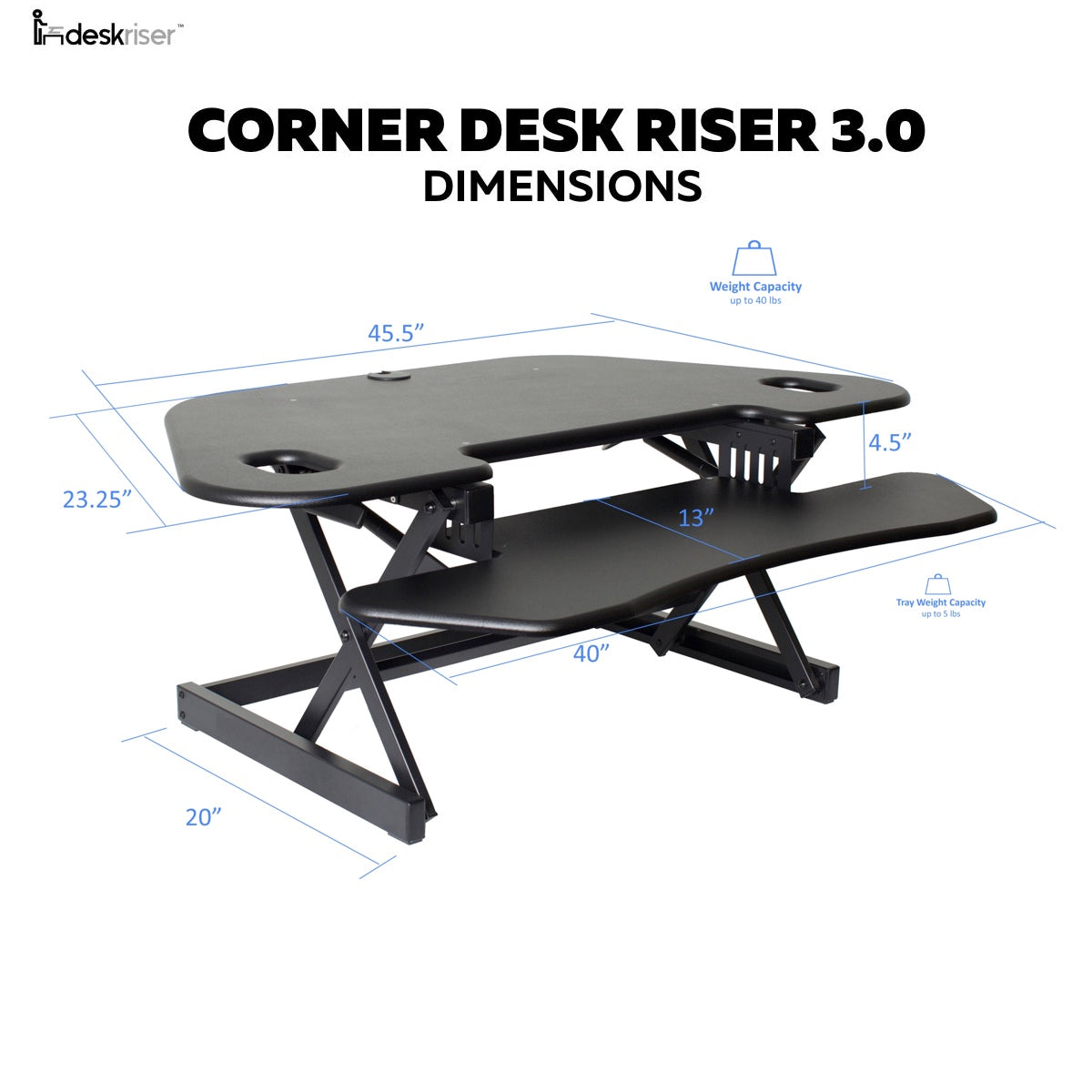 Corner Desk Riser 3.0
