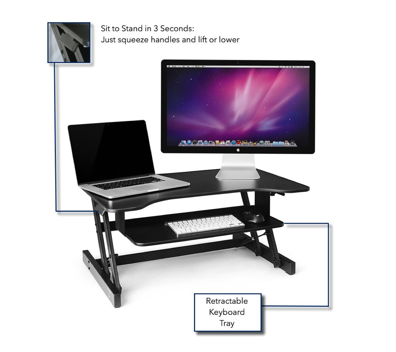 Used Desk Riser Classic