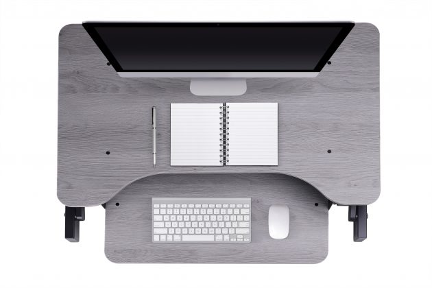 Gray Desk Riser Classic