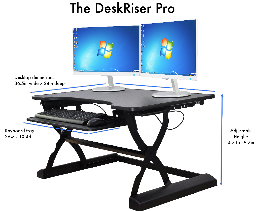 Desk Riser Pro X (37"W)