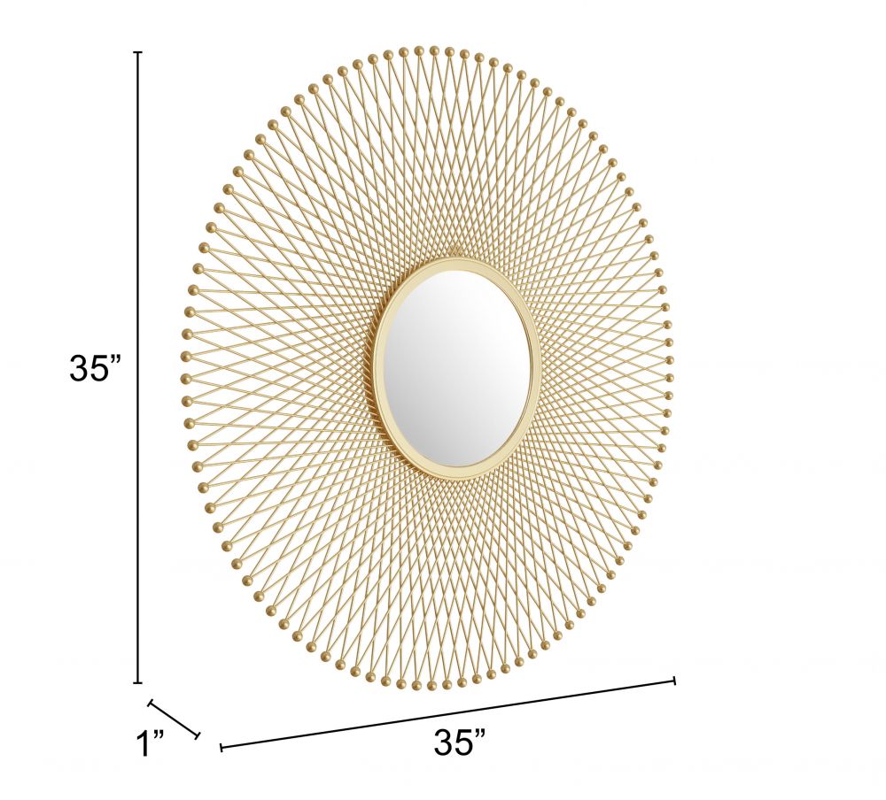 Solano Mirror Gold