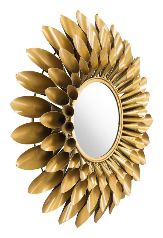 Gold Circles Mirror
