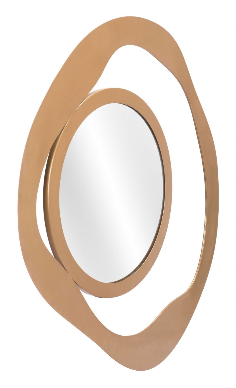Gold Circles Mirror 2