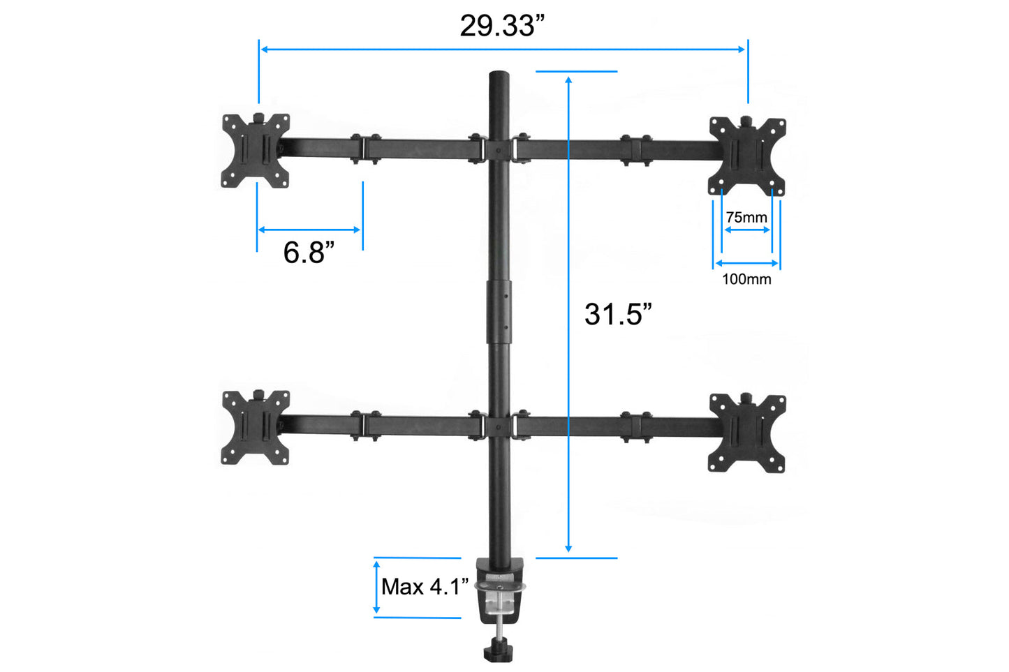 Quad Monitor Mount