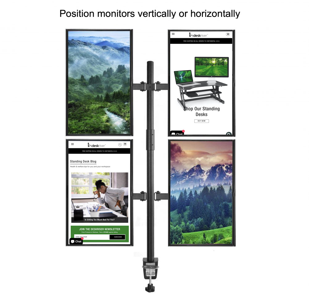Quad Monitor Mount