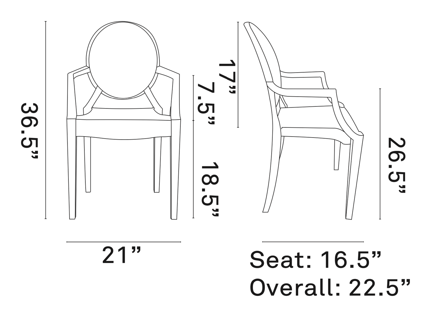 Ghost Chair