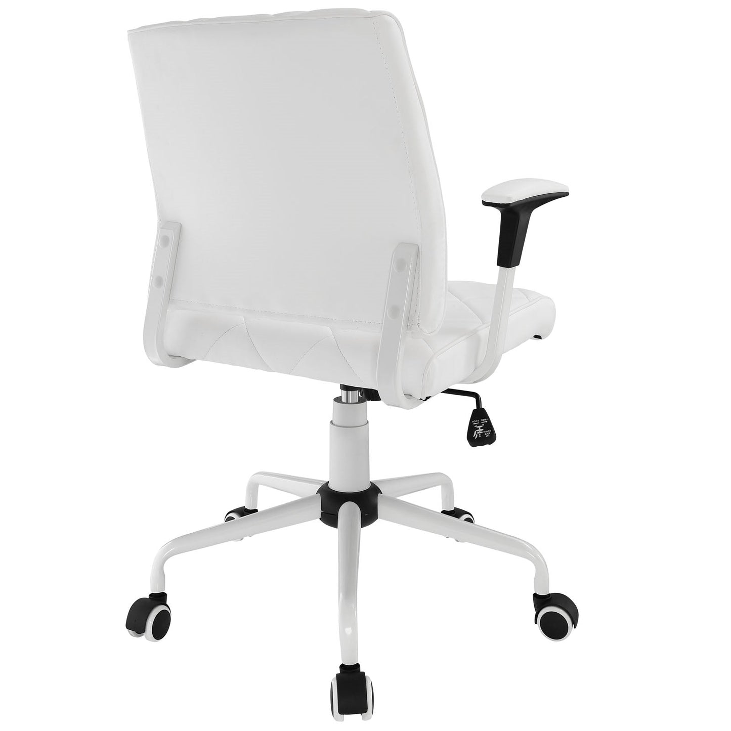 Sleek Vinyl Office Chair