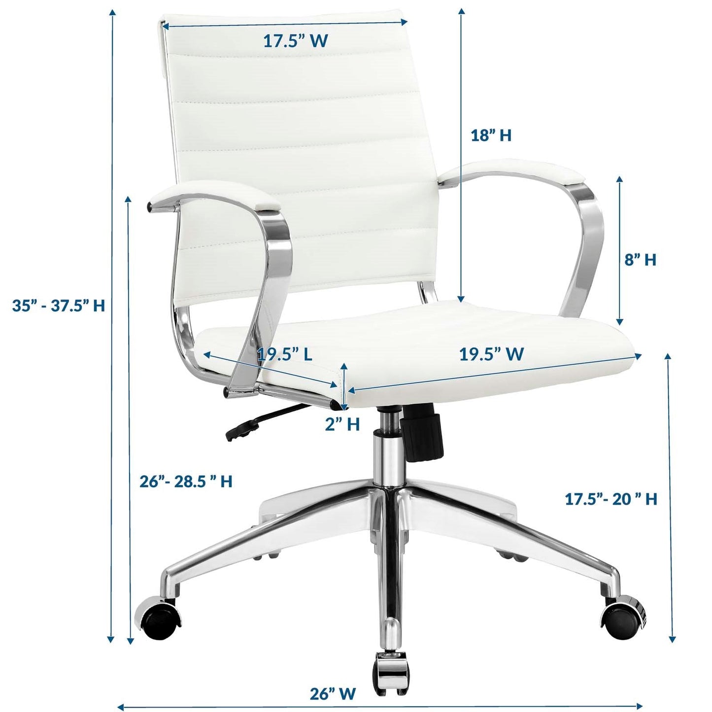 Jesper Mid Back Chair